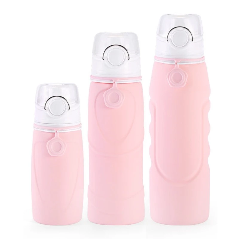 Folding bicycle silicone water bottle (5)